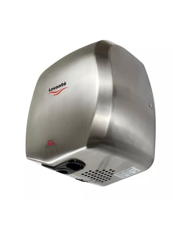 Levante 0.8kW Energy Efficient Automatic Hand Dryer Stainless Steel